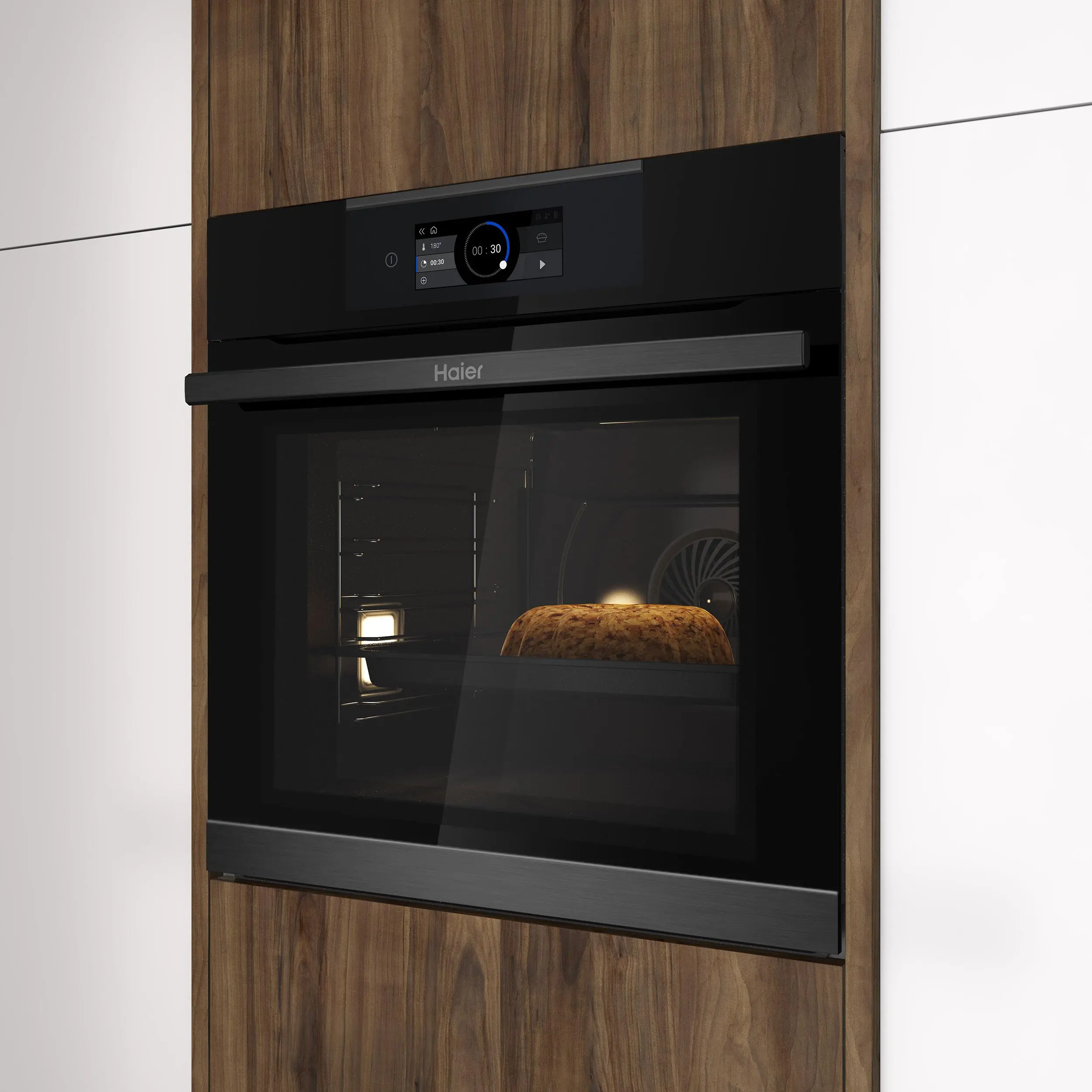 Piekarnik elektryczny Haier I-Touch 4 HWO60SM5T9BH Termoobieg Termosonda Czarny