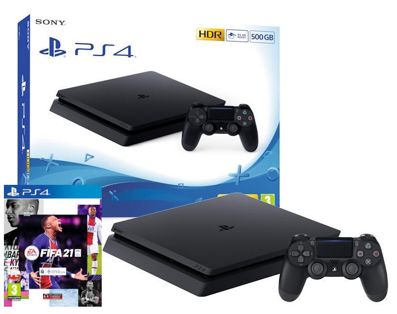 Konsola Sony PlayStation 4 Slim 500GB + FIFA 21