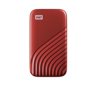 Dysk WD My Passport SSD 500GB USB 3.2 Typ C (czerwony)