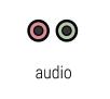 Kabel  audio Oehlbach NF 1 Master 2028 0,5m Czarny