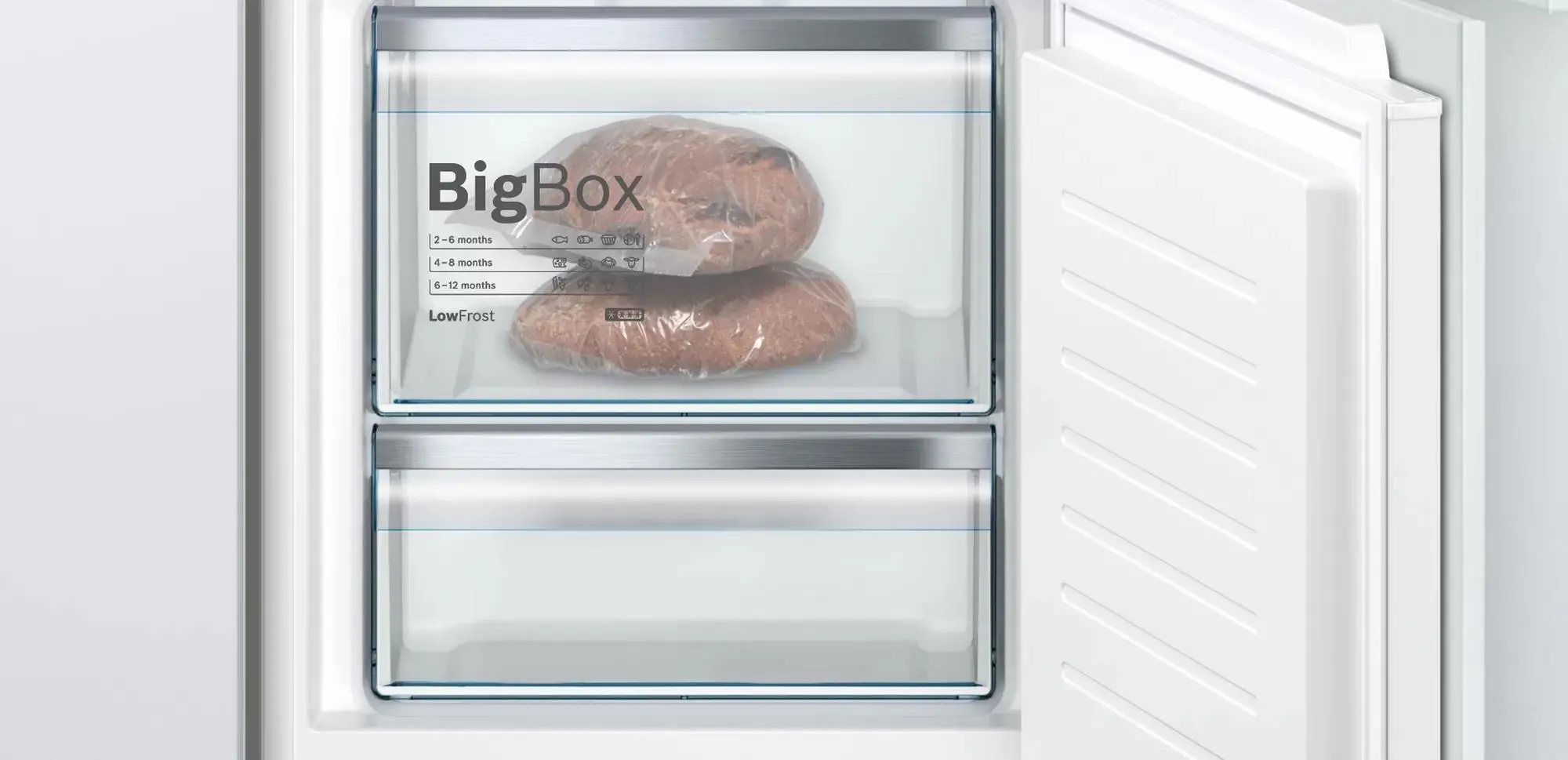 Lodówka Bosch KIS87AFE0 177,2cm Szuflada z kontrolą wilgotności