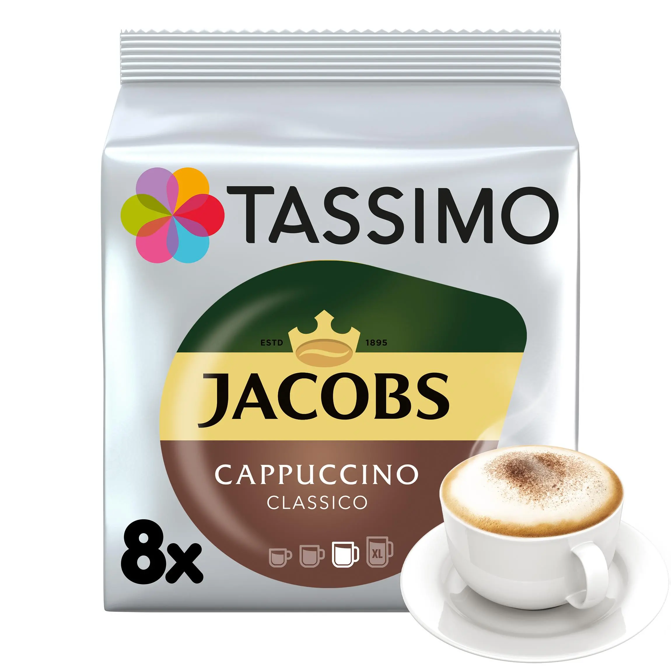 Kapsułki Tassimo Cappuccino 16szt.