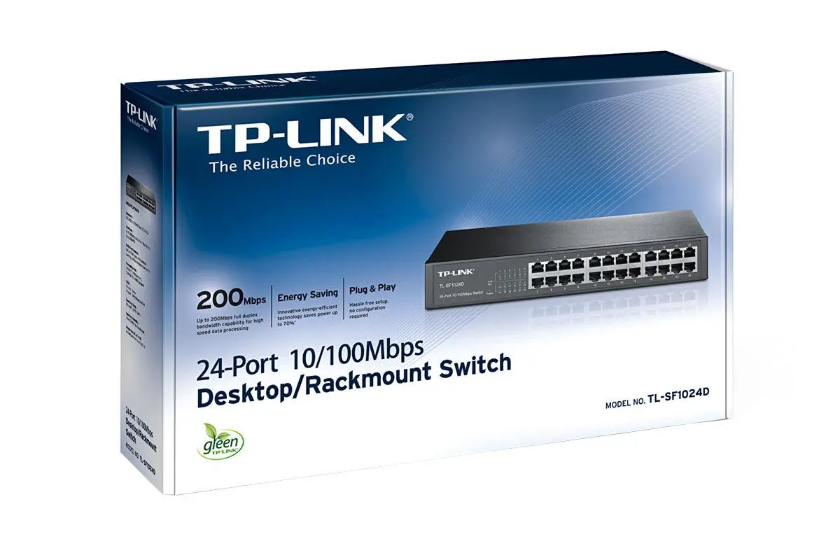 Switch TP-LINK TL-SF1024D Czarny