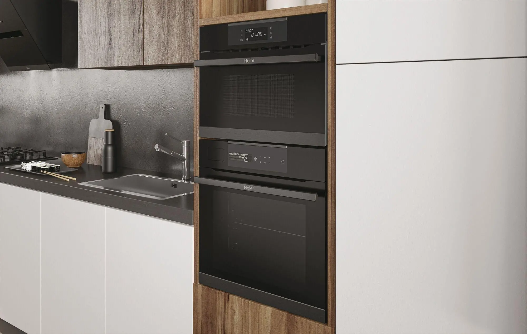 Kuchenka mikrofalowa Haier HOR45C5FT Grill