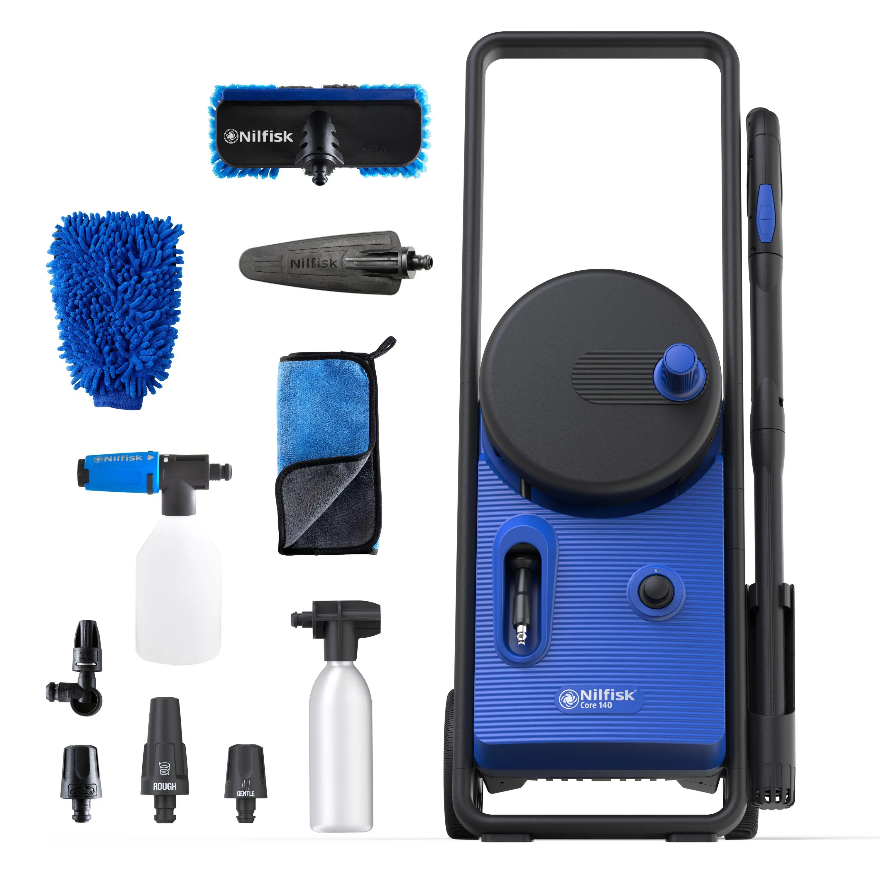 Myjka ciśnieniowa Nilfisk CORE 140-8 POWERCONTROL IH PREMIUM CAR 474l/h Pompa aluminiowa 8m