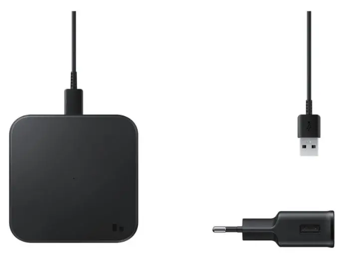Ładowarka indukcyjna Samsung EP-P1300TBEGEU 9W z ładowarką sieciową Czarny