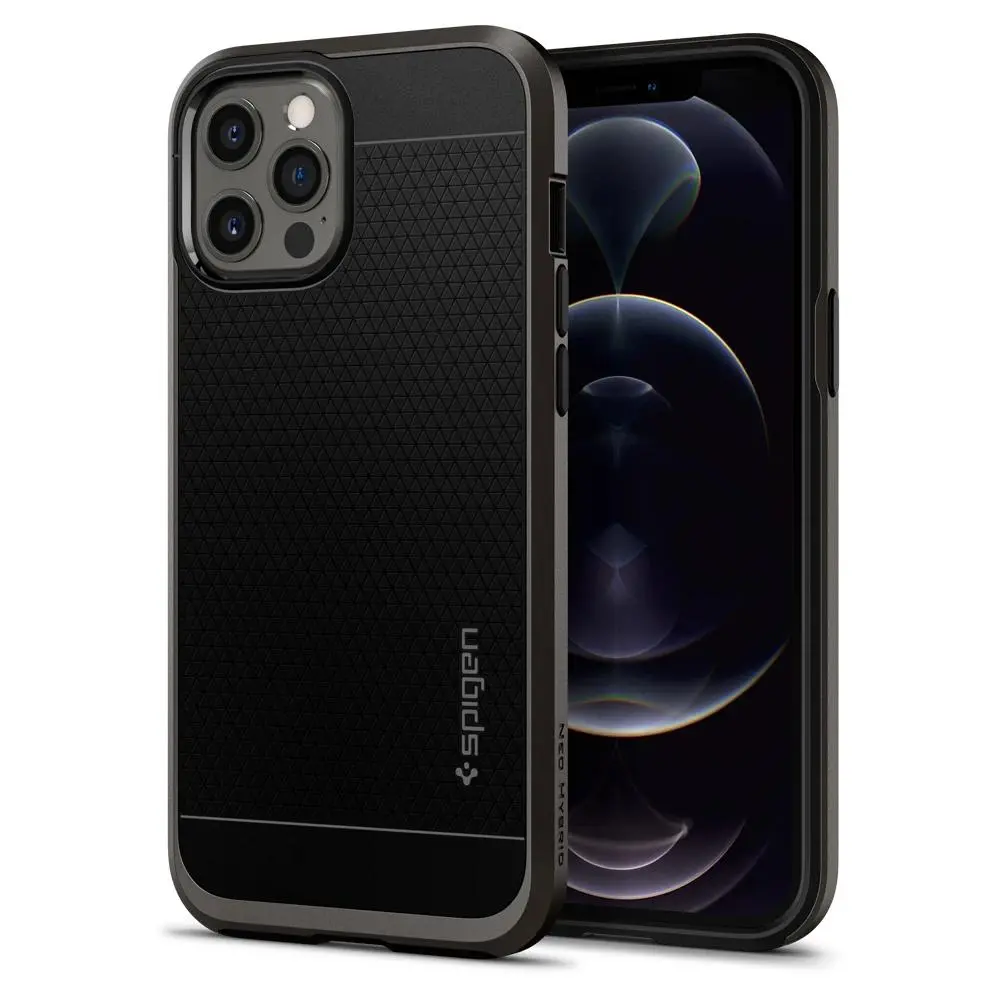 Etui Spigen Neo Hybrid ACS01627 do iPhone 12 Pro Max gunmetal
