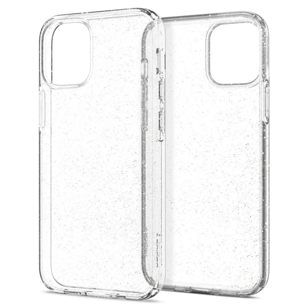Etui Spigen Liquid Crystal Glitter ACS01698 do iPhone 12/12 Pro crystal quartz