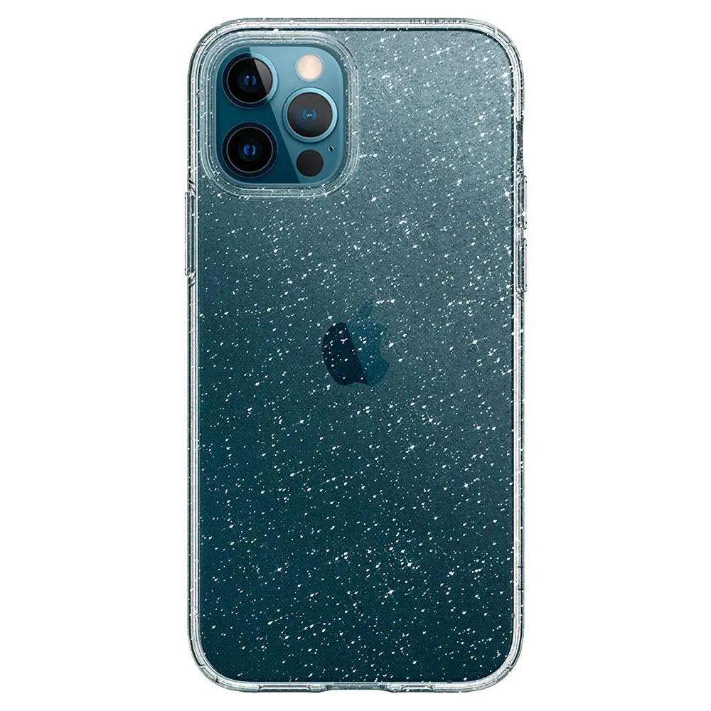 Etui Spigen Liquid Crystal Glitter ACS01698 do iPhone 12/12 Pro crystal quartz