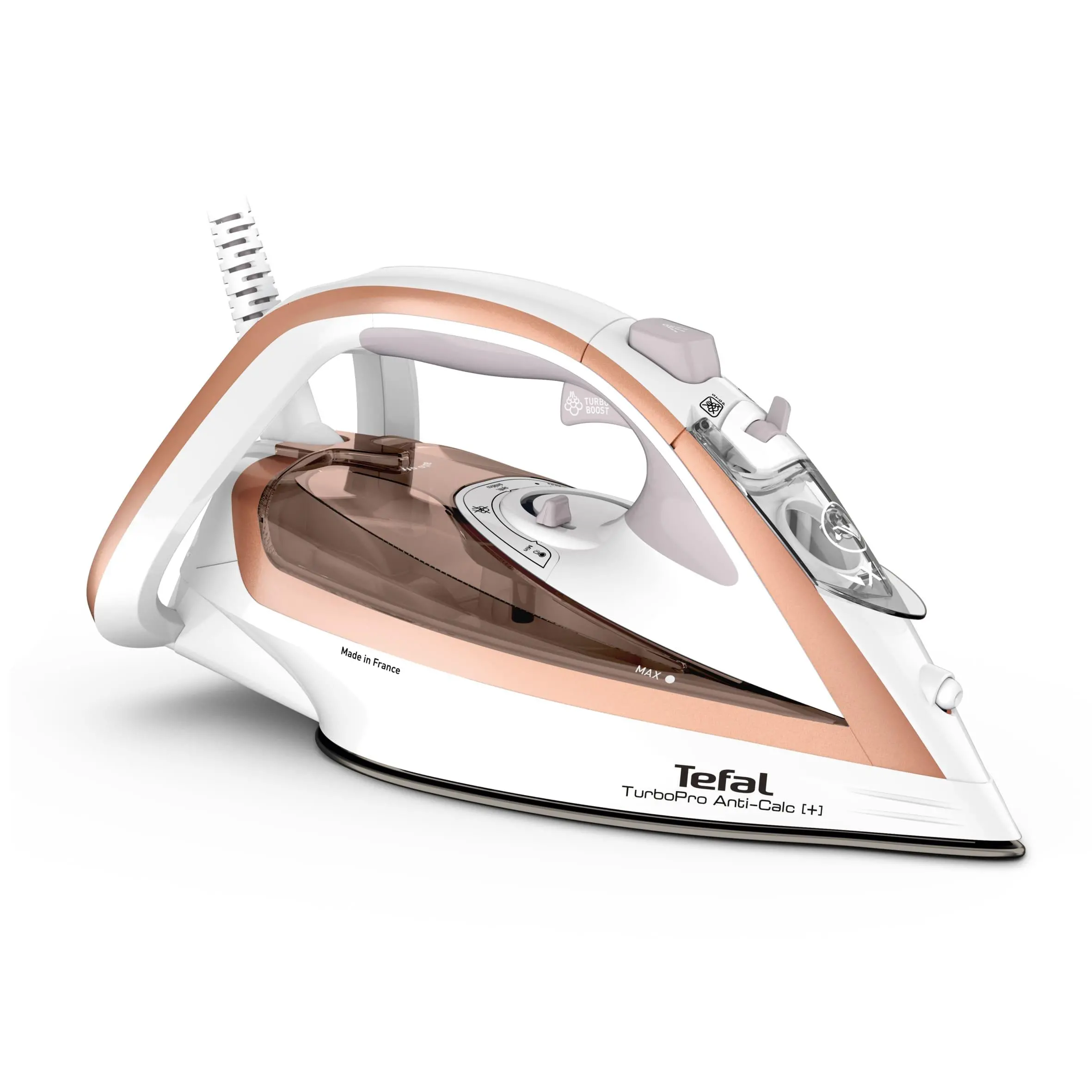 Żelazko Tefal Turbo Pro Anti-Calc FV5697 Durilium AirGlide 270g/min
