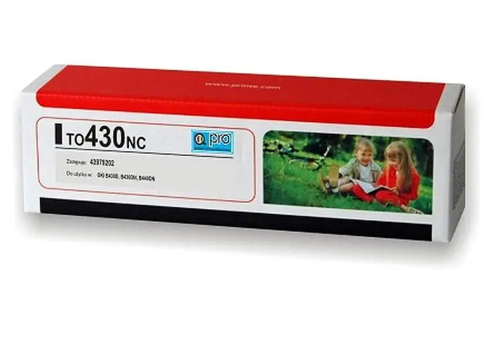 Toner Printe TO430NC (zamiennik 43979202) Czarny