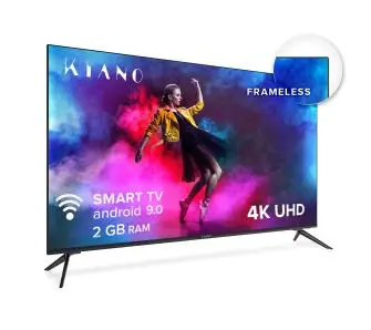 Telewizor Kiano Elegance TV 43 Bezramkowy (metalowa obudowa) 43" 4K Smart TV