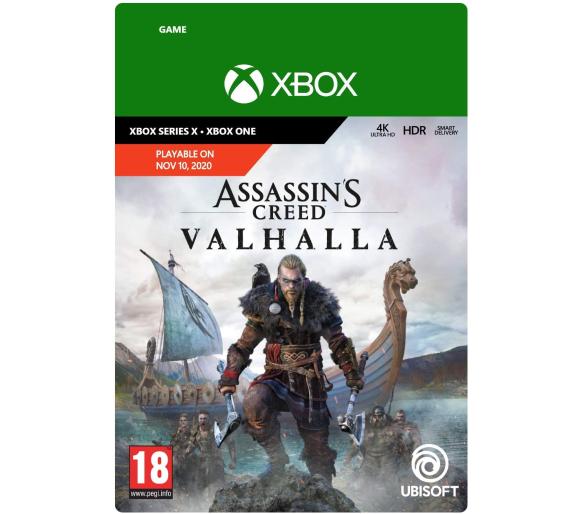 gra Assassin’s Creed Valhalla [kod aktywacyjny] Gra na Xbox One (Kompatybilna z Xbox Series X/S)