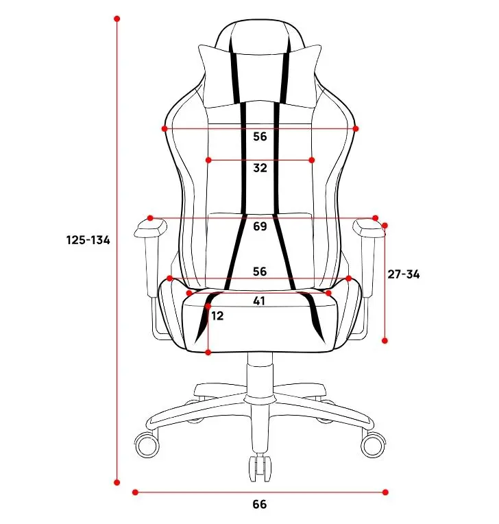 Fotel Diablo Chairs X-One 2.0 Craft Normal Size Gamingowy do 160kg Skóra ECO Tkanina Biało-zielony