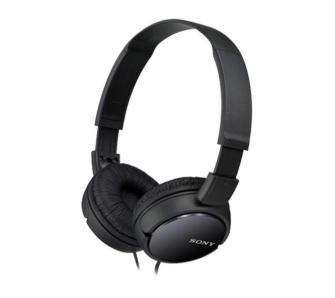 Słuchawki przewodowe Sony MDR-ZX110 Nauszne Czarny