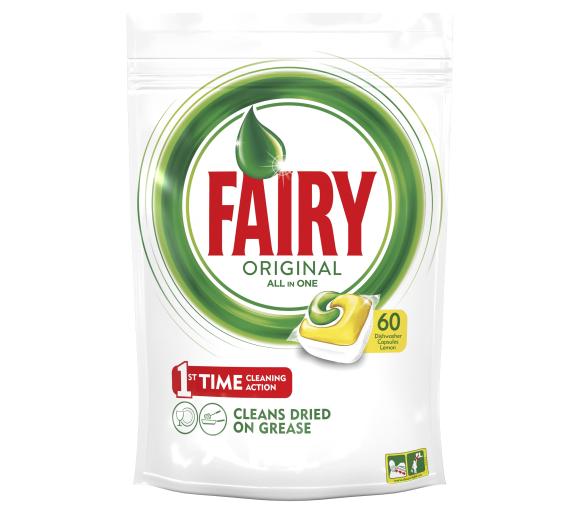 kapsułki do zmywania Fairy Original All In One Lemon 60 szt.