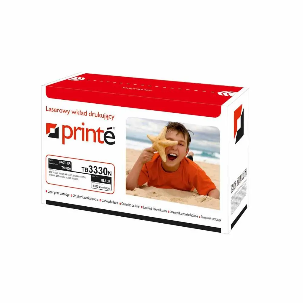 Toner Printe TB3330N (zamiennik TN-3330) Czarny