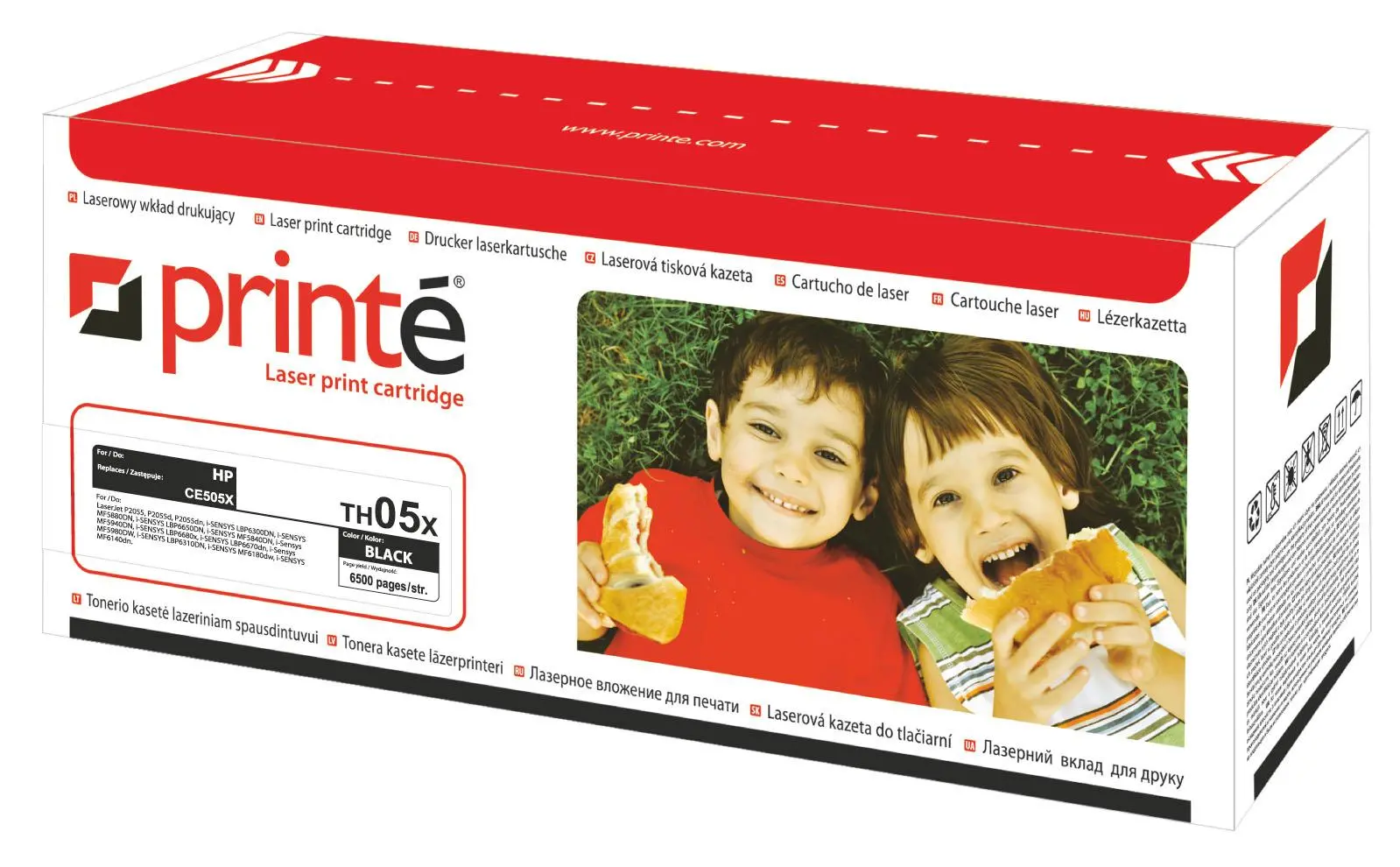 Toner Printe TH05XNC (zamiennik CE505X nr 05X) Czarny