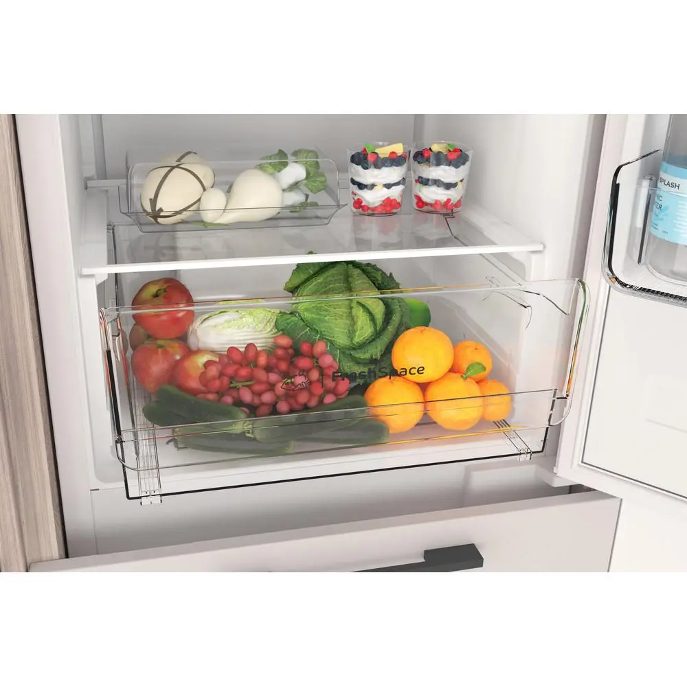 Lodówka Indesit INC18 T311 Pełny No Frost 177cm Szuflada z kontrolą wilgotności