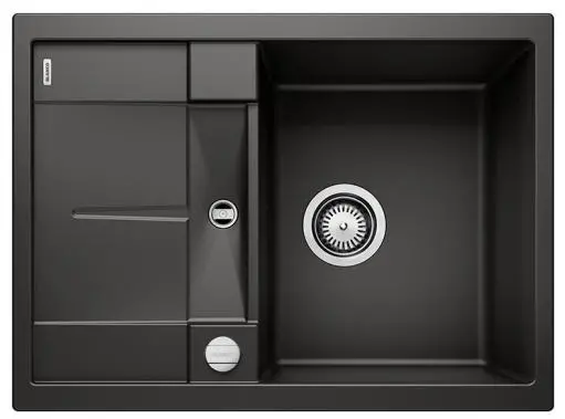 Zlewozmywak Blanco METRA 45 S Compact 525913 Granitowy Czarny