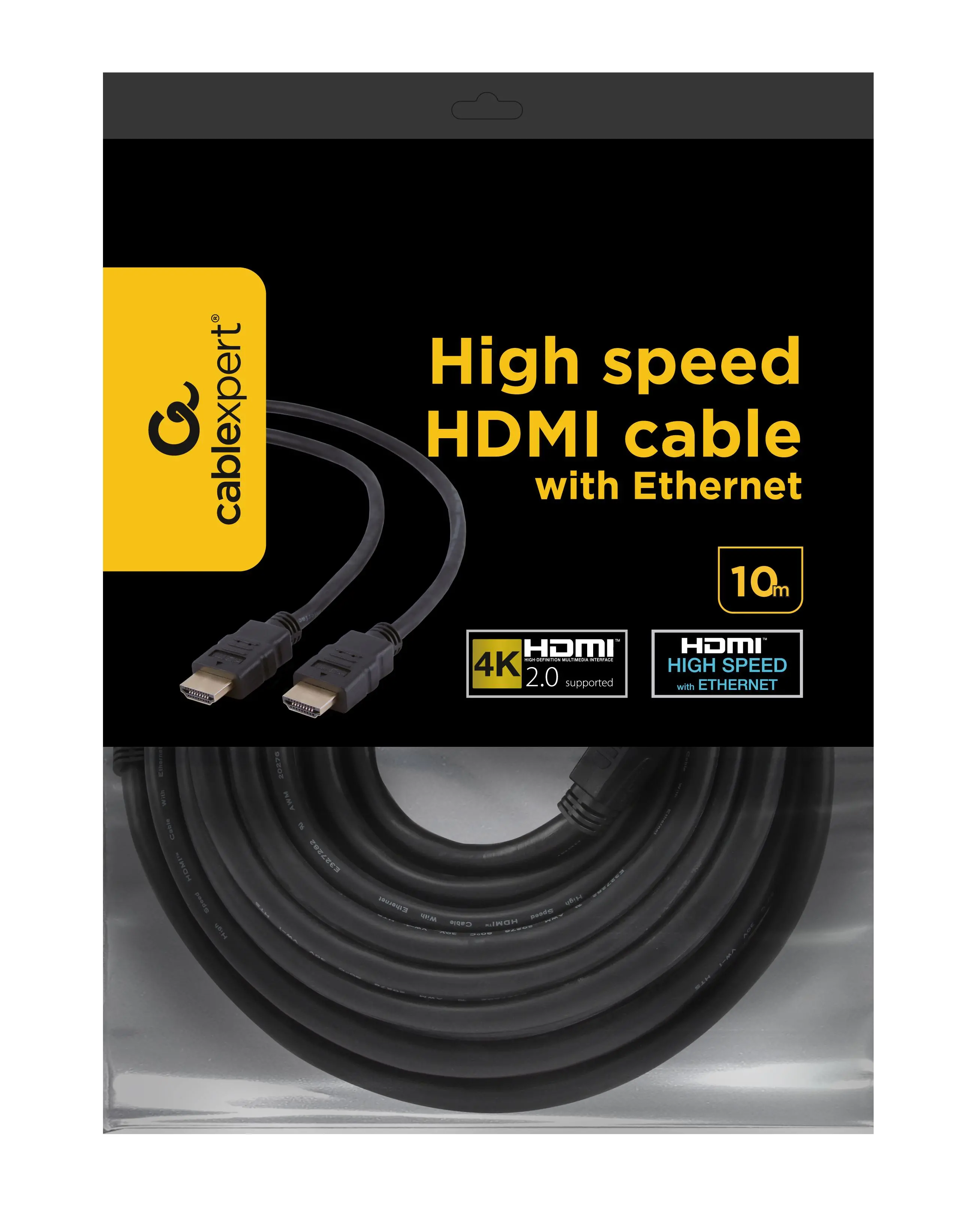 Kabel HDMI Gembird CC-HDMI4-10M 10m Czarny