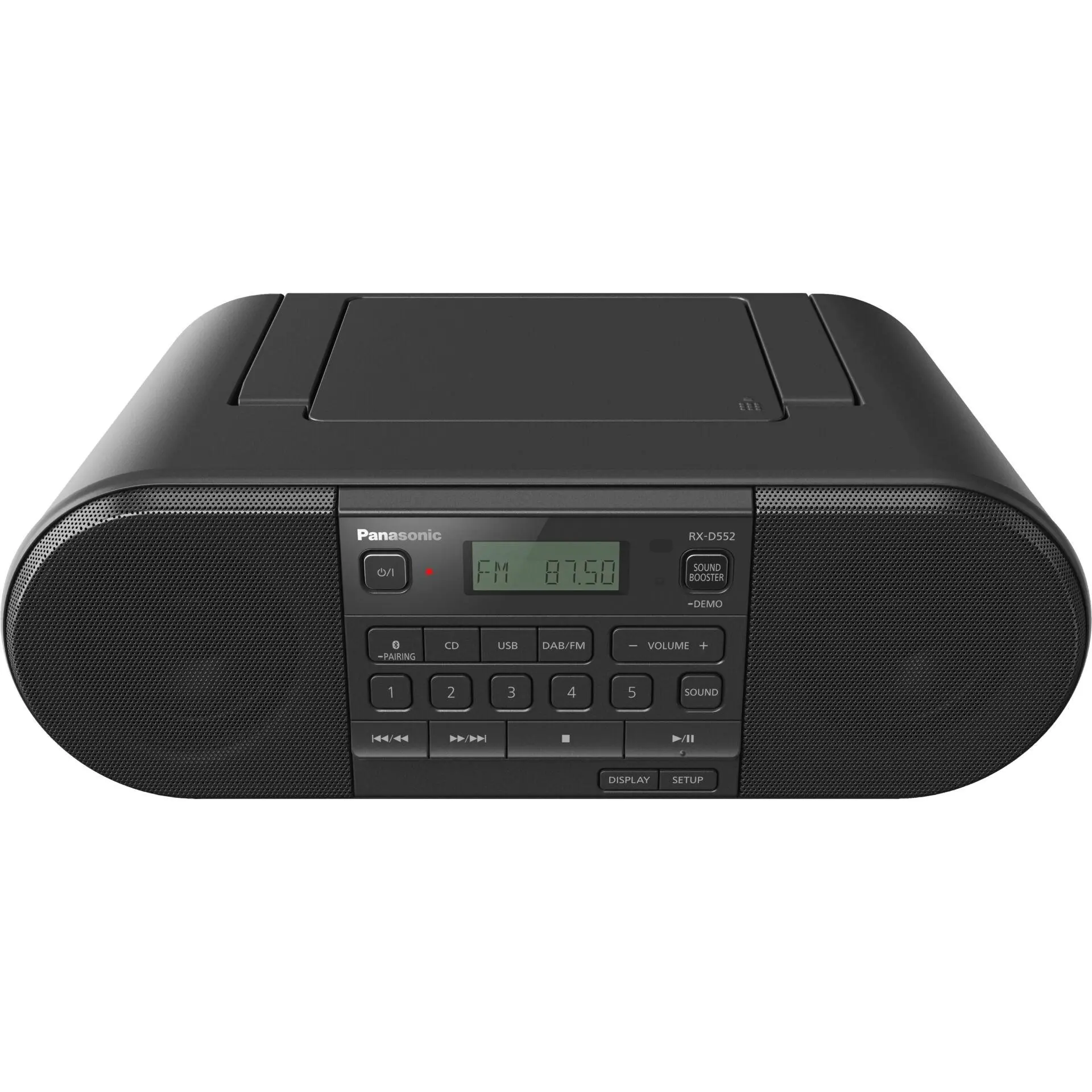 Radioodtwarzacz Panasonic RX-D552E-K Bluetooth Czarny