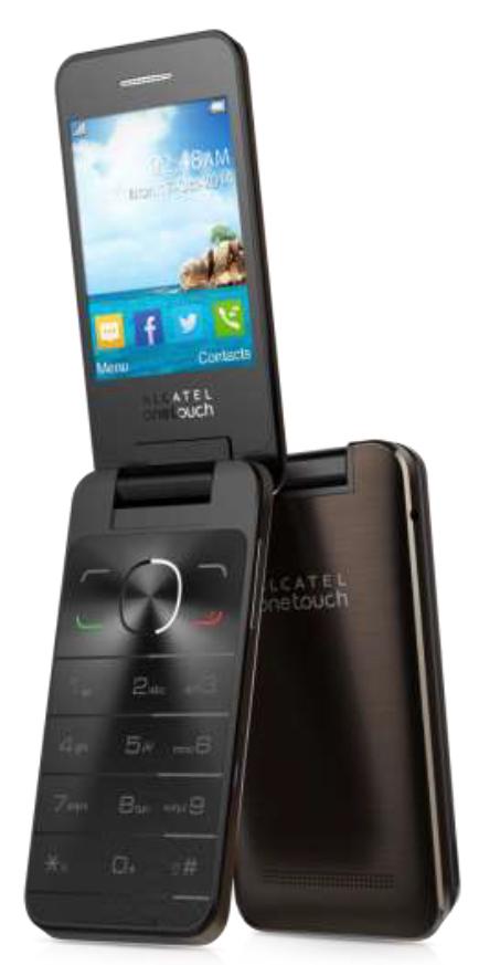 Telefon ALCATEL 20.12 (brązowy)
