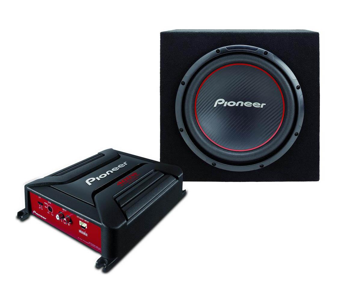 Głośniki samochodowe Pioneer GXT-3604B-SET (GM-A3602+TS-W304R)