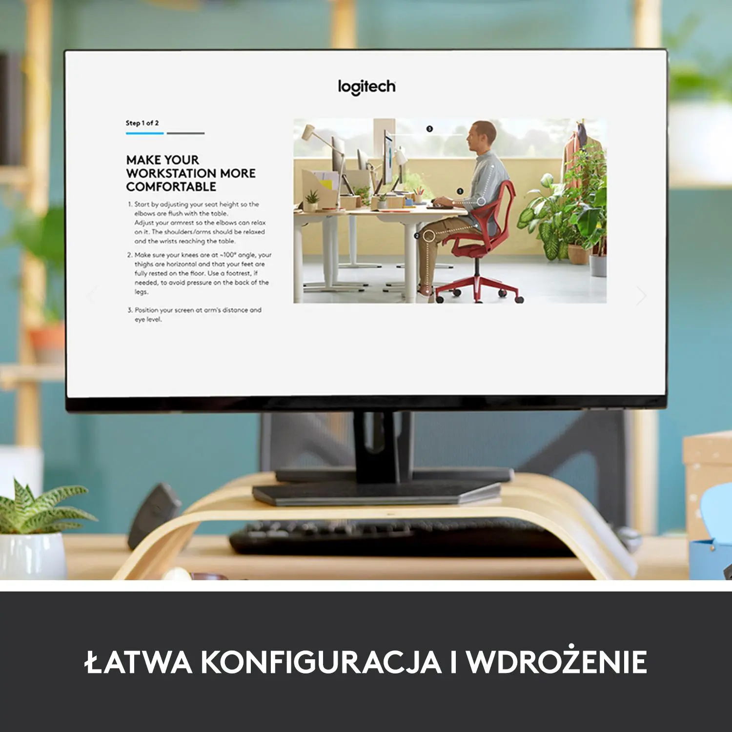 Klawiatura membranowa Logitech Ergo K860 Grafitowy