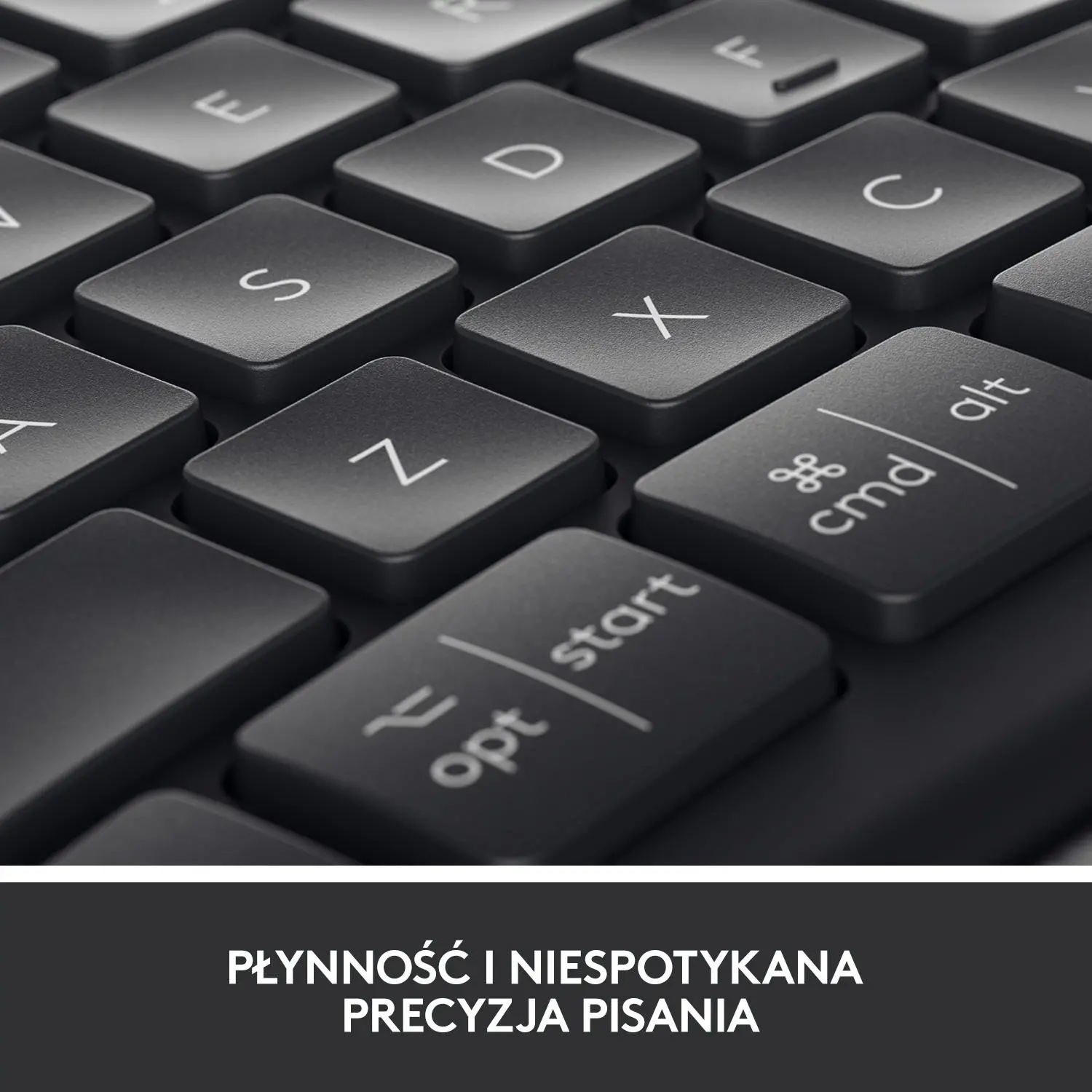 Klawiatura membranowa Logitech Ergo K860 Grafitowy