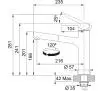 Bateria Franke Centro Onyx Stal szlachetna