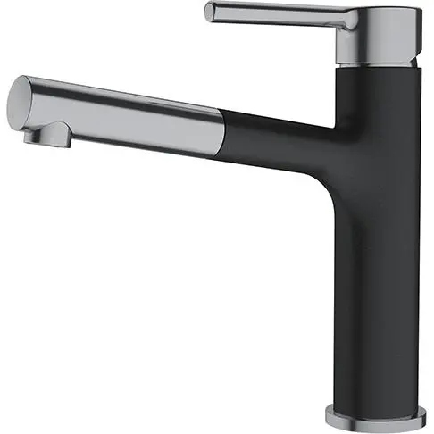 Bateria Franke Centro Onyx Stal szlachetna