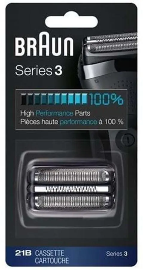 Folia i blok ostrzy do golarek Braun 21B