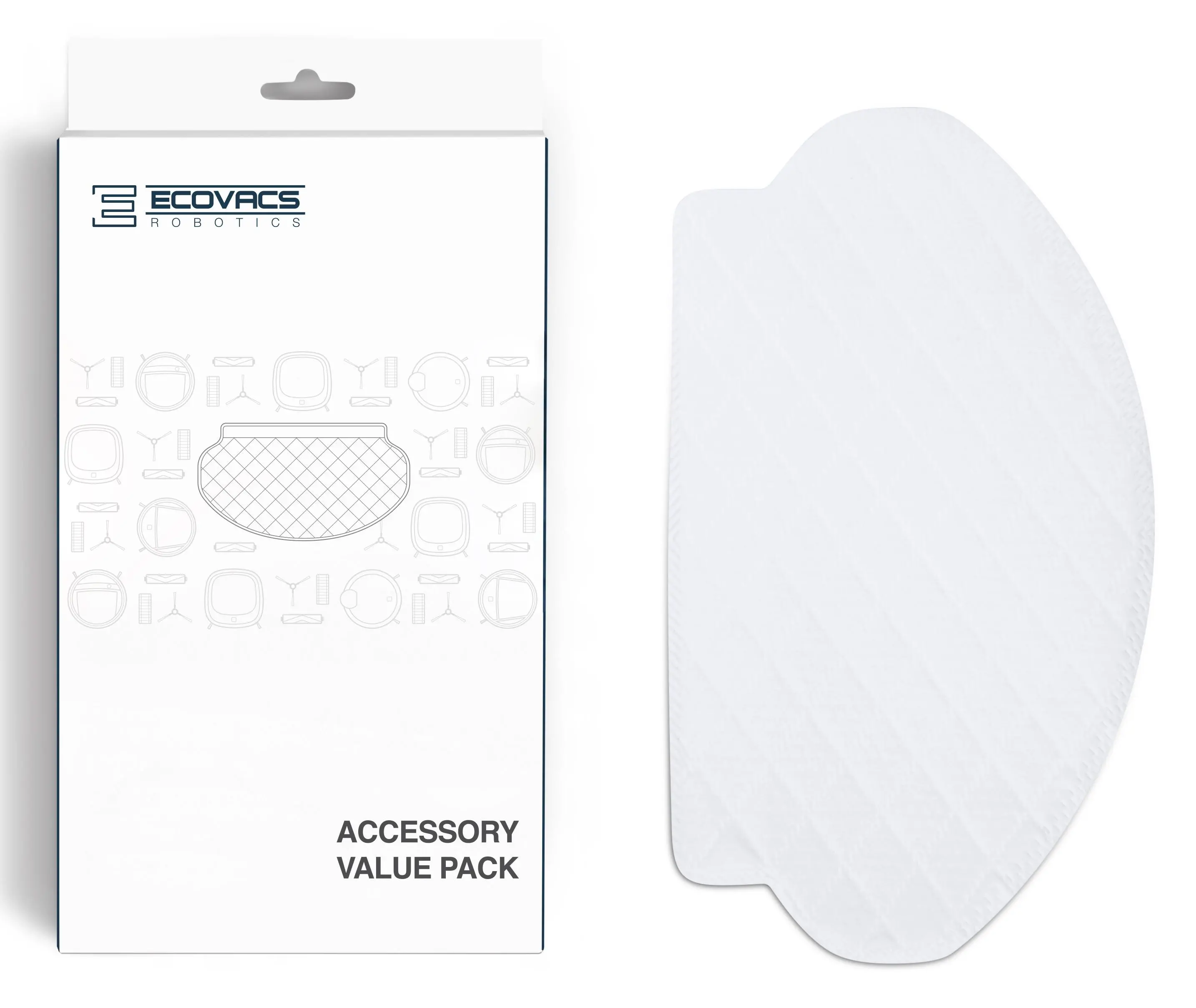 Nakładka do mopowania Ecovacs D-CC50A do Ozmo 950 920 50szt.