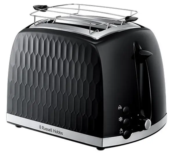 Russell Hobbs Honeycomb Black 26061-56 Ruszt do bułek Rozmrażanie