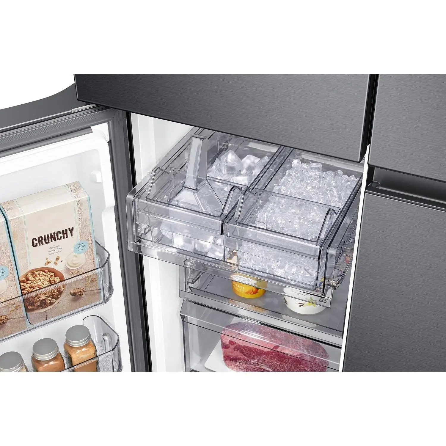 Lodówka Samsung RF65A967FB1 Pełny No Frost 182,5cm Dystrybutor wody Grafitowa Stal