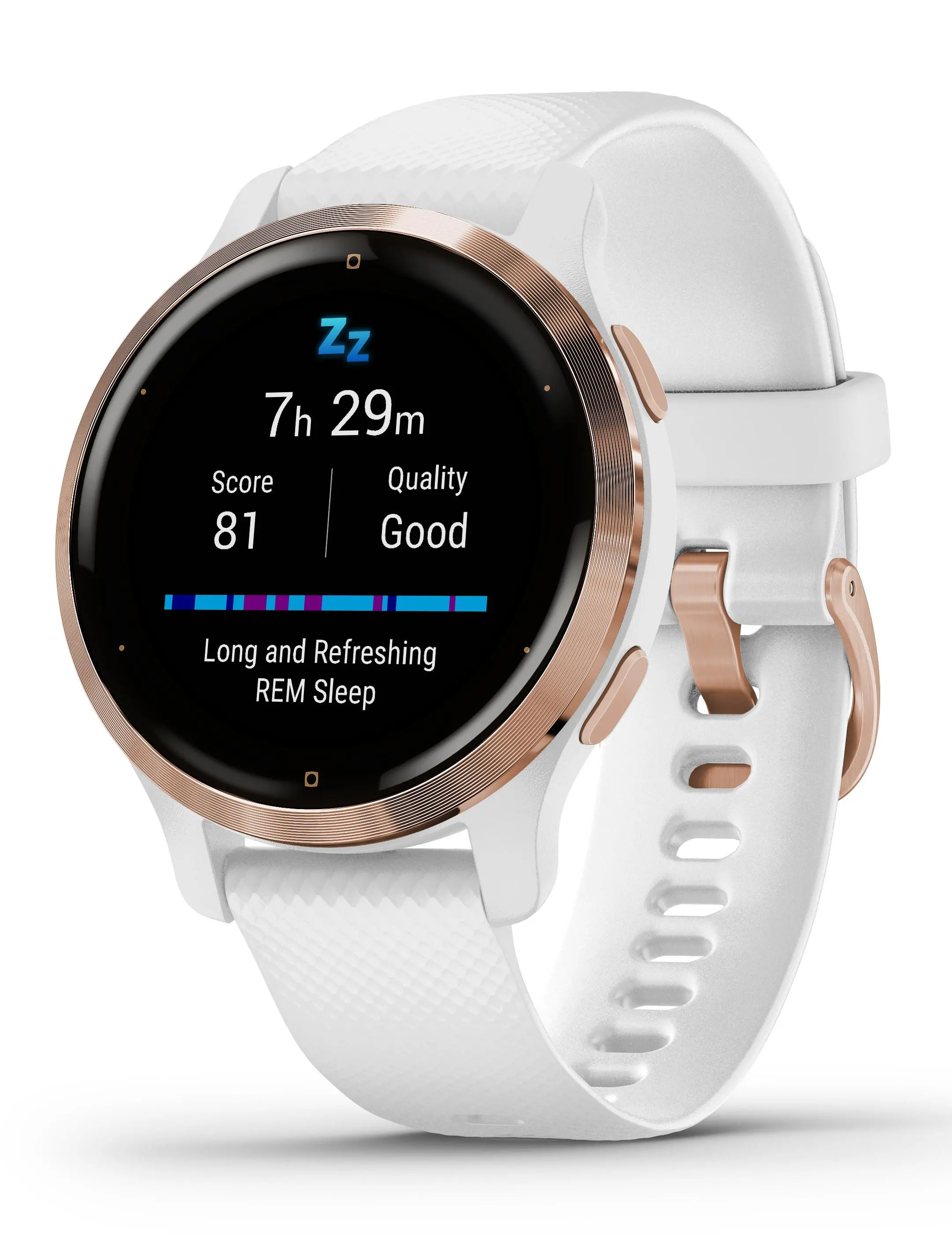 Smartwatch Garmin Venu 2S GPS Różowo-złoty
