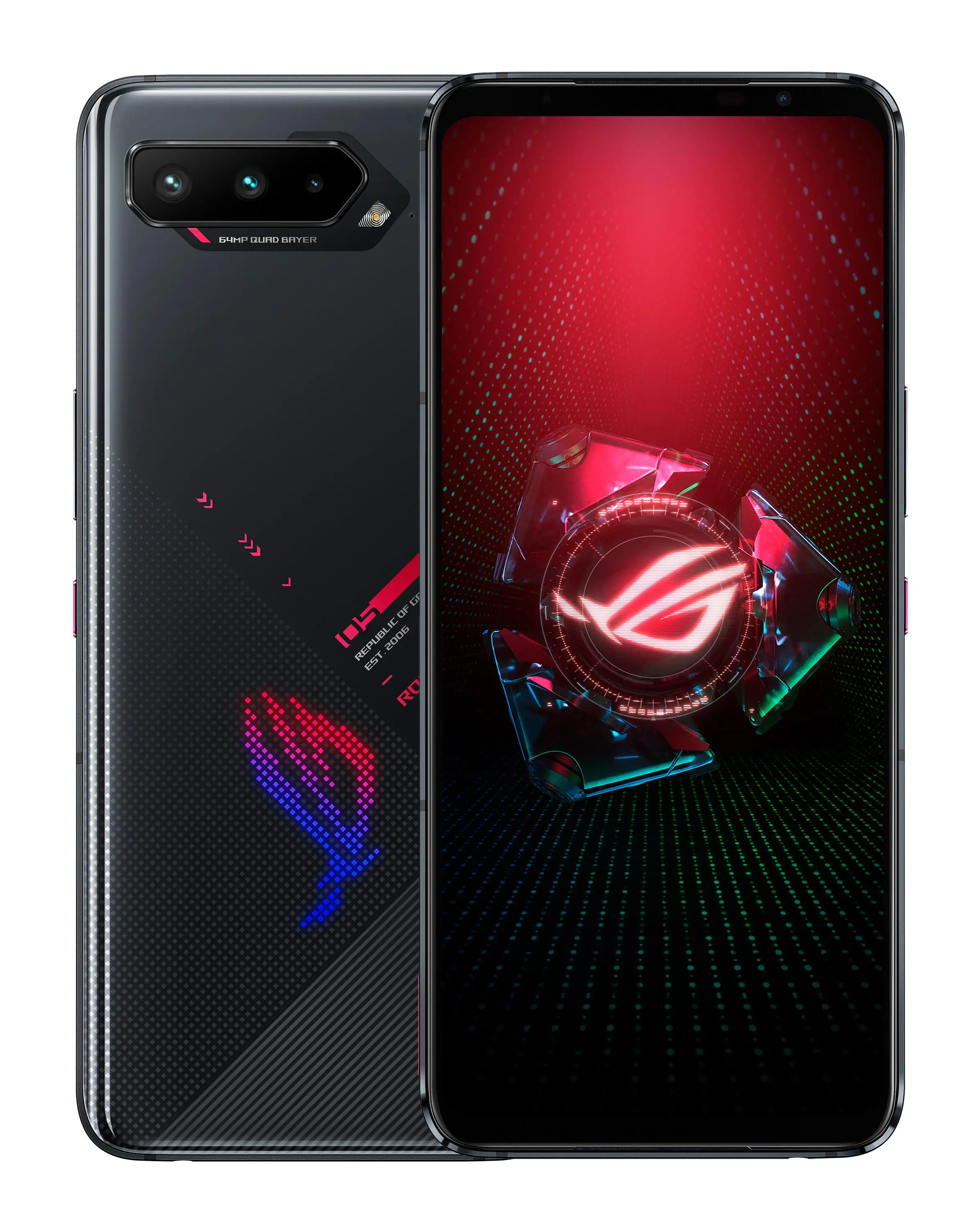 Smartfon ASUS ROG 5 8/128GB - 6,78" - 64 Mpix - czarny