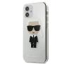 Etui Karl Lagerfeld Glitter Ikonik Karl KLHCP12SPCUTRIKSL do iPhone 12 mini