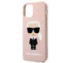 Etui Karl Lagerfeld Silicone Iconic KLHCP12SSLFKPI do iPhone 12 mini