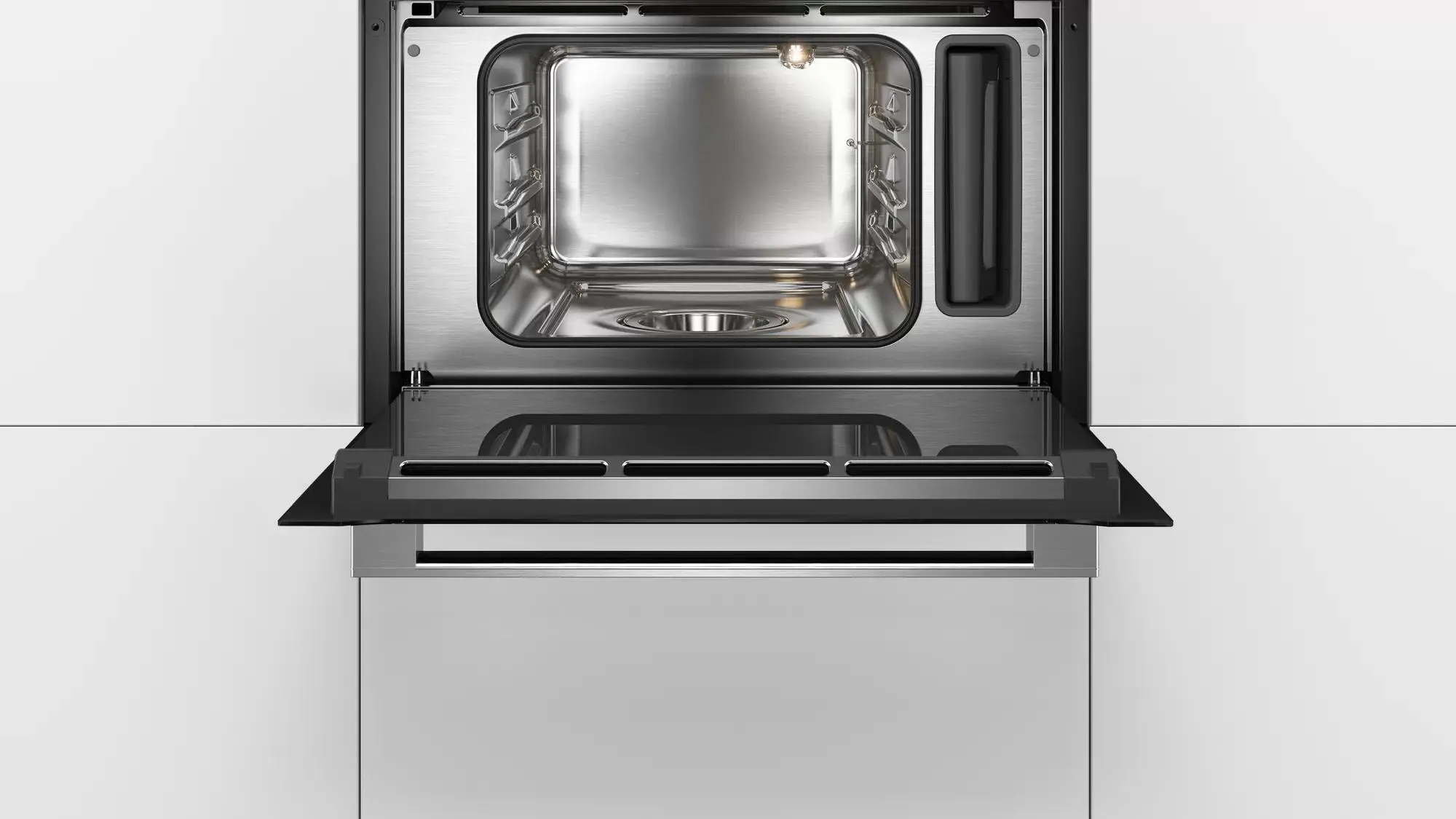 Urządzenie do gotowania na parze Bosch Serie 8 CDG634AS0 Srebrno-czarny