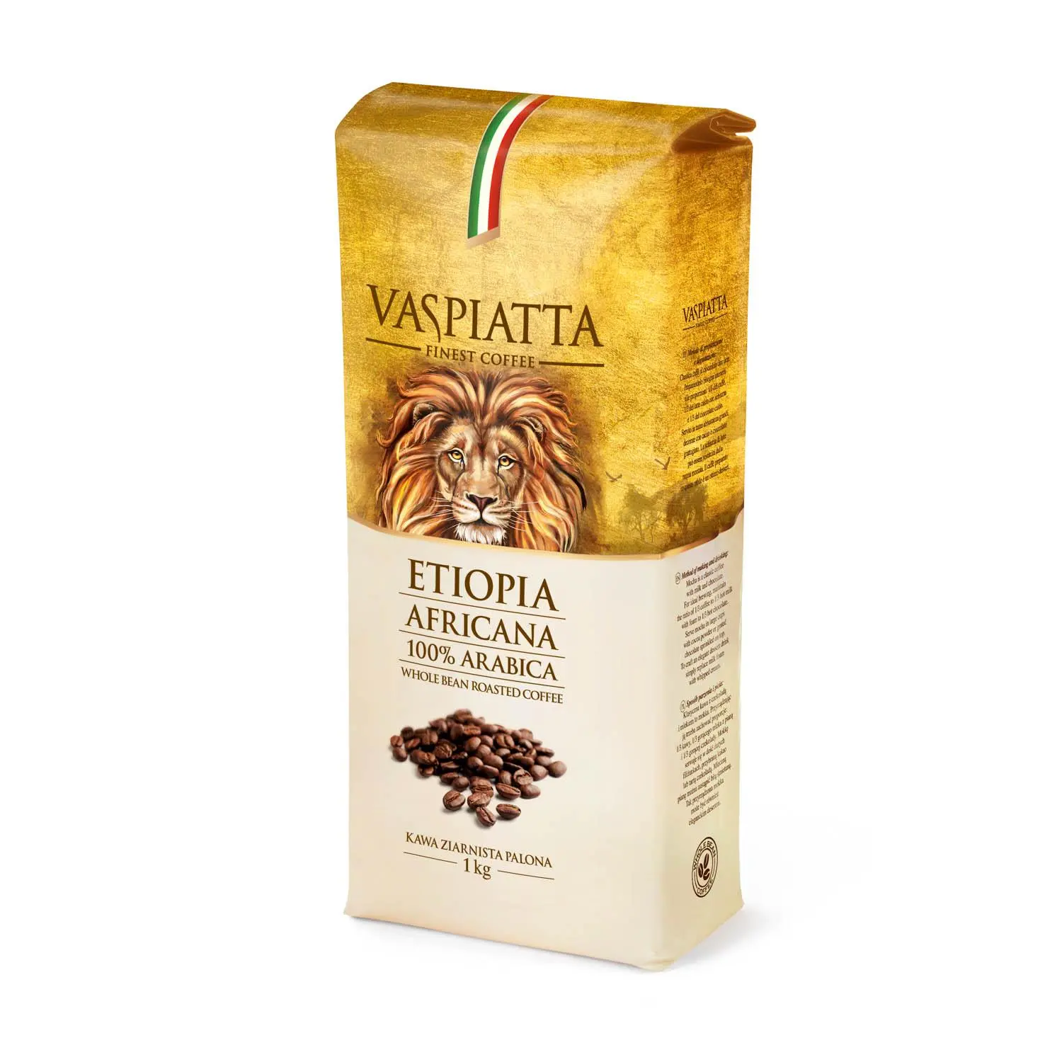 Kawa ziarnista Vaspiatta Africana 1kg