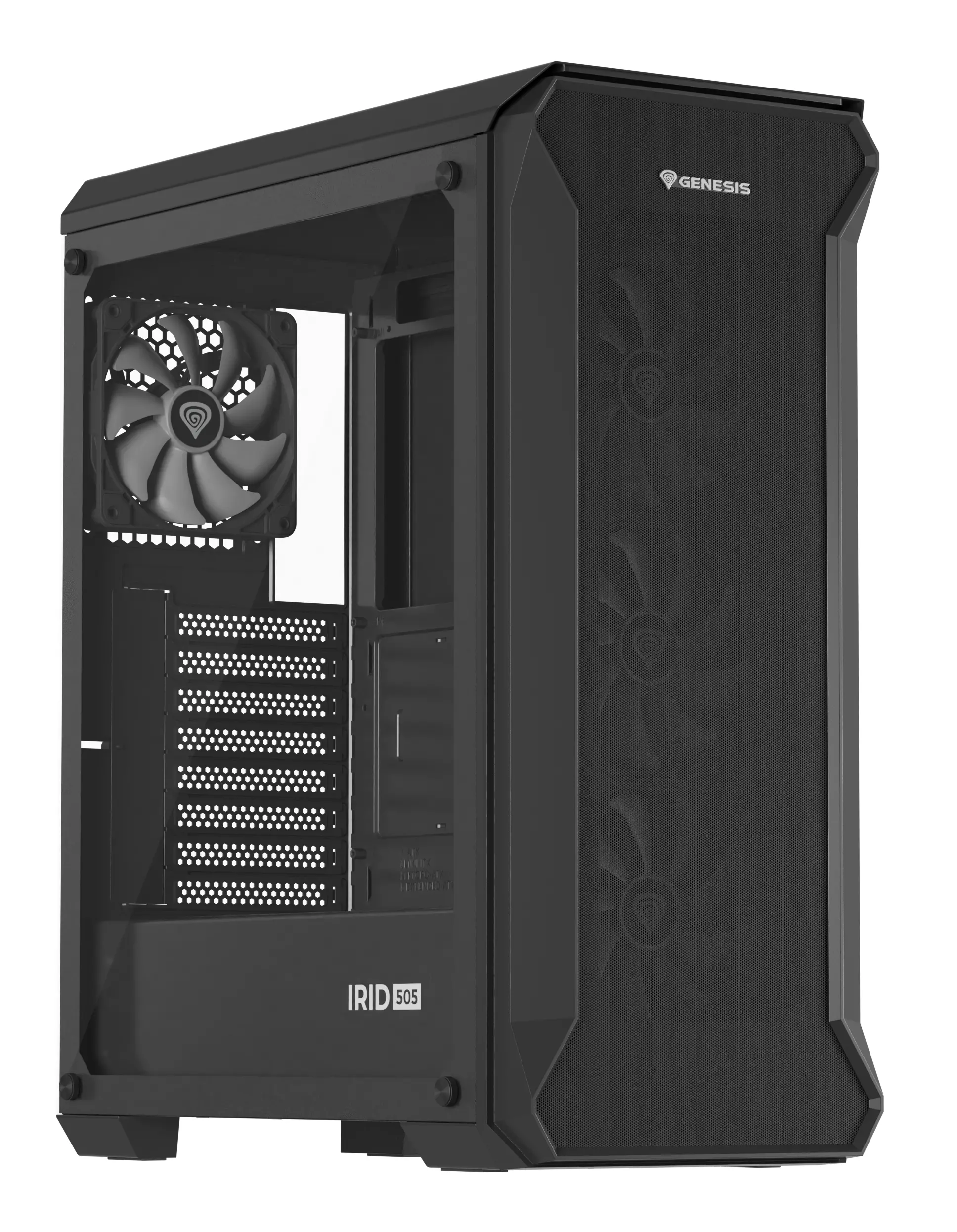 Obudowa Genesis Irid 505 V2 ARGB Czarny