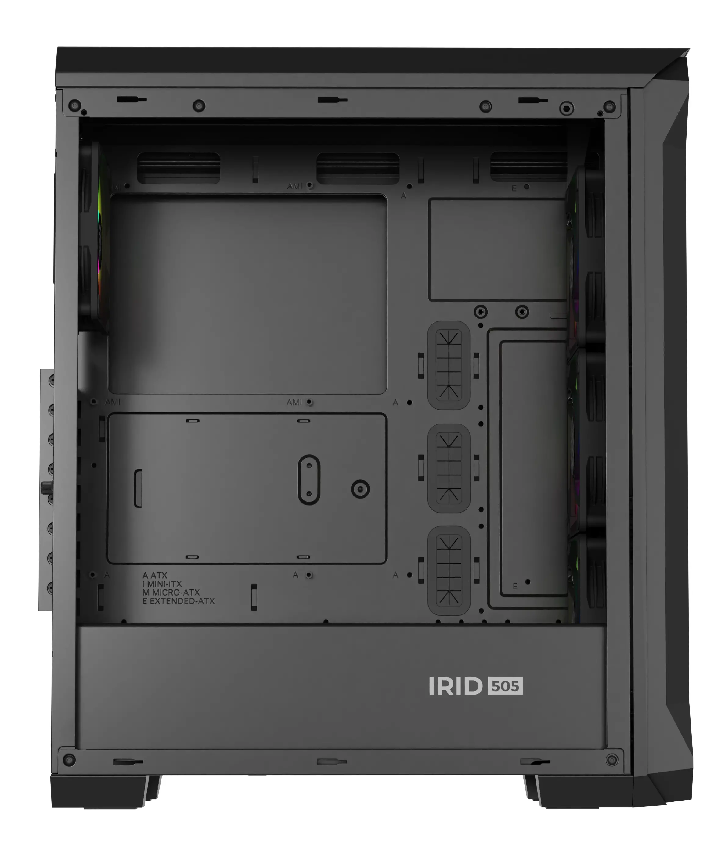 Obudowa Genesis Irid 505 V2 ARGB Czarny