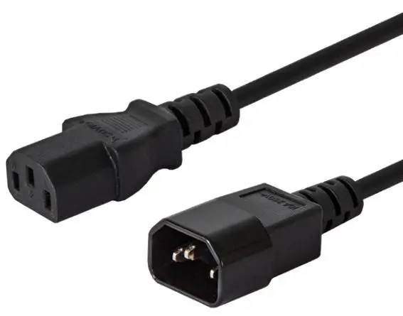 Kabel zasilający Savio CL-99 Czarny