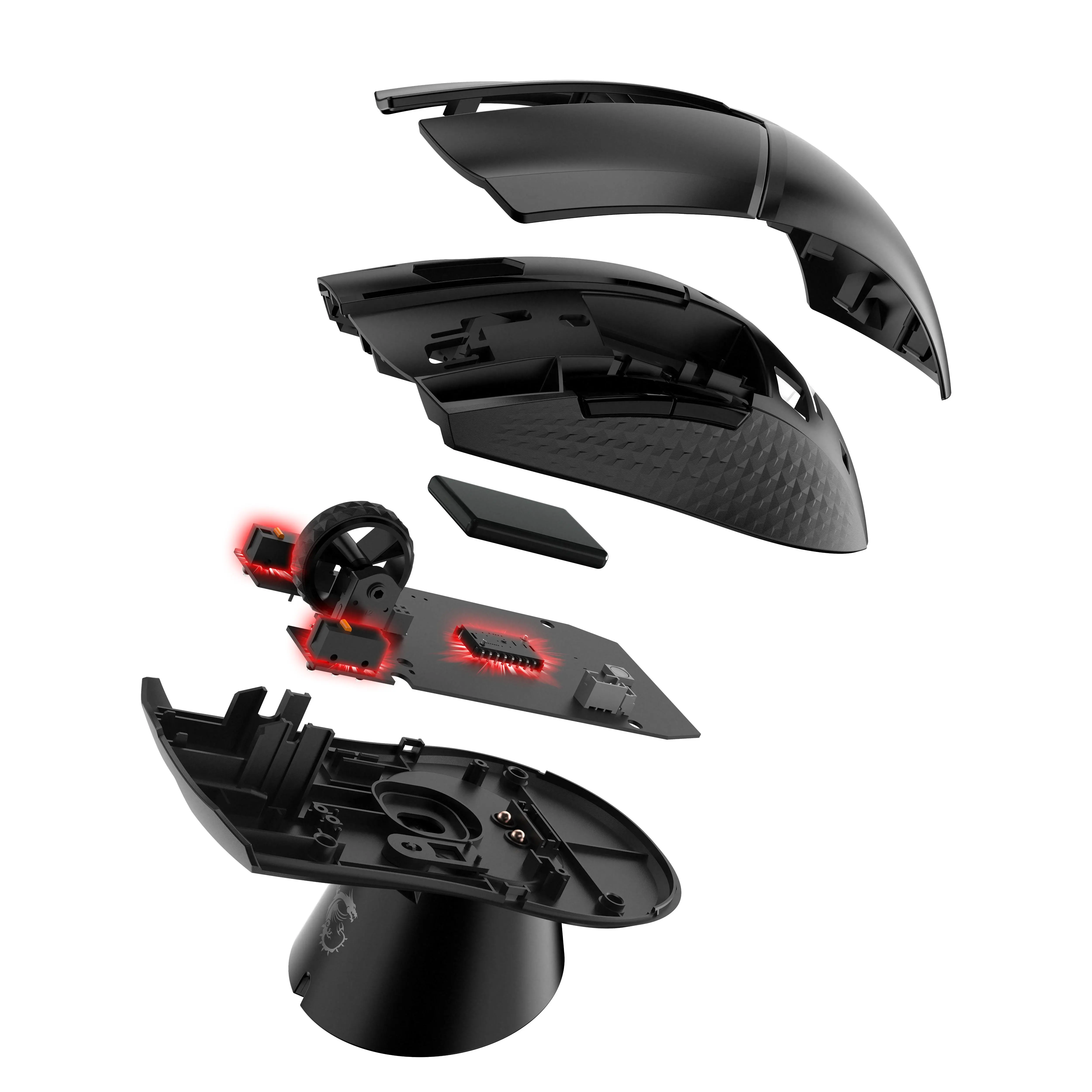 Myszka gamingowa MSI Clutch GM41 Lightweight Wireless Czarny