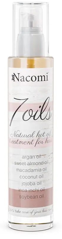 Maska do olejowania włosów Nacomi 7 olei