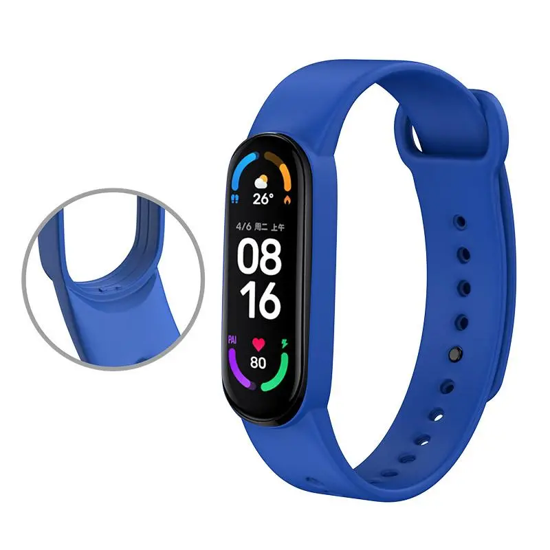 Pasek Yunmi Mi Band 5/6 XMBDST35 Ciemno-niebieski