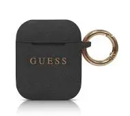 Guess GUACCSILGLBK AirPods Czarny