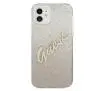 Etui Guess Glitter Gradient GUHCP12SPCUGLSGO do iPhone 12 mini Złoty